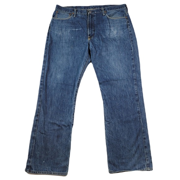 Polo Ralph Lauren Other - Polo Ralph Lauren Vintage 67‎ Jeans Mens 42x32 Blue Denim American Faded